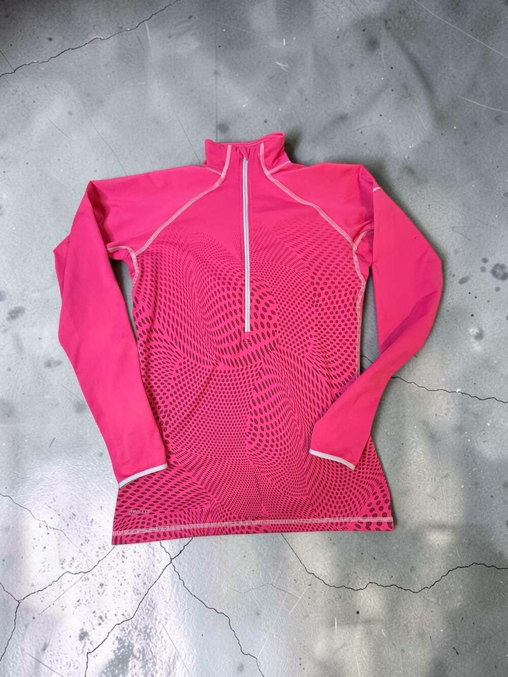Nike Pro Women's Dri-FIT Half Zip Athletic Long Sleeve Pullover